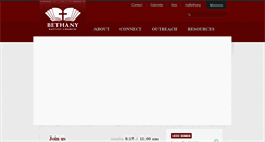 Desktop Screenshot of bethanycentral.org